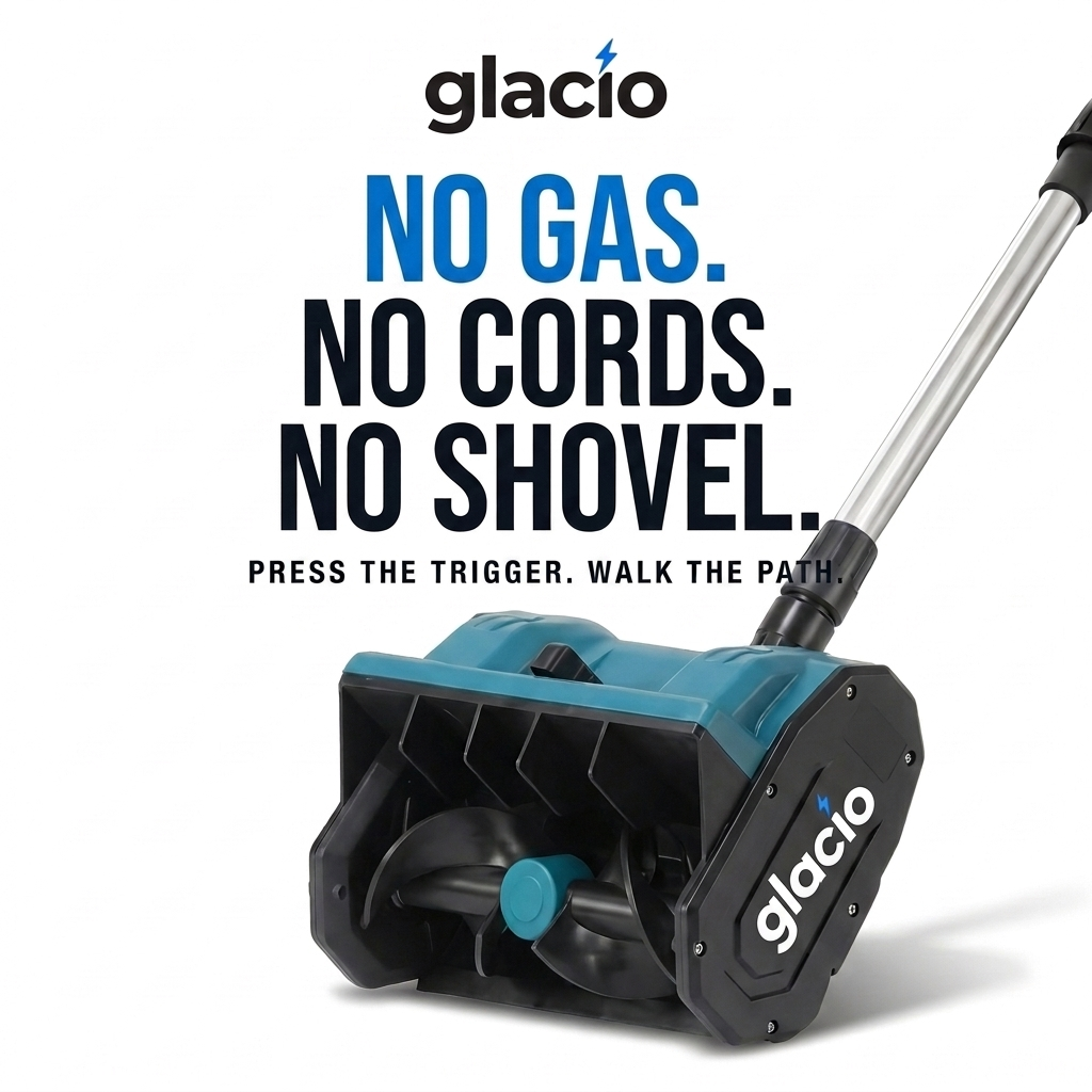 Glacio™ - Cordless 20V Snow Shovel