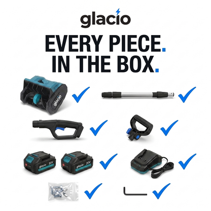 Glacio™ - Cordless 20V Snow Shovel