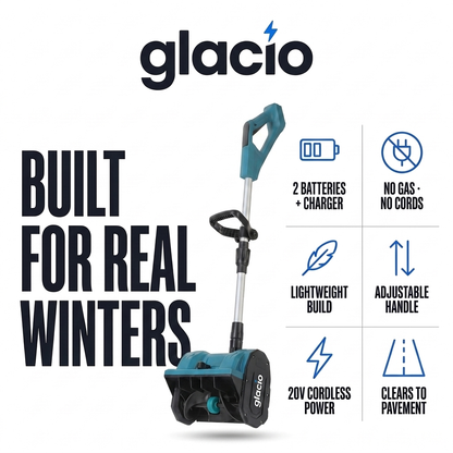 Glacio™ - Cordless 20V Snow Shovel